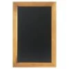 Ardoise Noire Encadrée - 60 X 40 Cm -Magasin De Cuisine À Domicile ardoise noire cadre bois 1 main 800