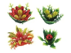 Feuilles De Houx Assortiment (x 72) - Décoration Gâteau - Mallard Ferrière