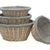 Banneton Boulanger - En Osier Entoilé - Ø 21 Cm - Matfer -Magasin De Cuisine À Domicile banneton osier rond entoile 210 1 main 650