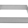 Carré à Tarte Perforé Inox - Ht 3,5 Cm - 14 X 14 Cm - Mallard Ferrière