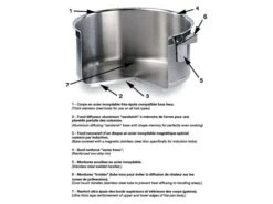 Casserole Inox - Gamme Tradition - Ø 14 Cm - Matfer -Magasin De Cuisine À Domicile casserole tradition 14 3 main 650