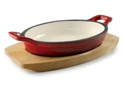 Cassolette Ovale - Fonte Rouge - 17 X 12 Cm - Lacor