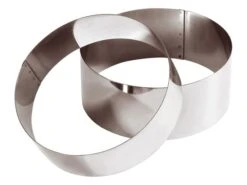 Cercle Spécial Wedding Cake - Inox - Ø 14 X Ht 8 Cm - Mallard Ferrière