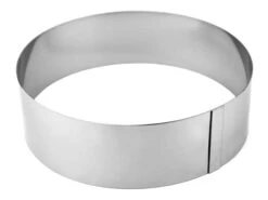 Cercle à Vacherin Inox - Ht 6 Cm - Ø 16 Cm - Matfer