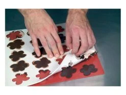 Chablon En Silicone - 99 Ronds - Ø 2 Cm - Martellato -Magasin De Cuisine À Domicile chablon silicone rond 4 main 650