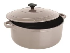 Cocotte Ronde En Fonte - Champignon - Ø 14 Cm - Le Chasseur