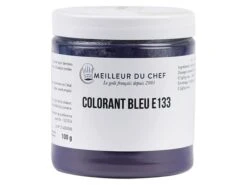Colorant Alimentaire En Poudre Bleu Brillant - Hydrosoluble - 100 G - Selectarôme