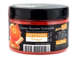 Colorant Alimentaire En Poudre Orange - Hydrosoluble - 50 G - Déco Relief