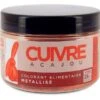 Colorant Alimentaire Métallisé Cuivre Acajou - Poudre Liposoluble - 25 G - Déco Relief -Magasin De Cuisine À Domicile colorant poudre metal cuivre acajou 1 main 800