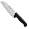 Couteau Santoku Alvéolé - Noir - 18 Cm - Arcos