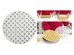 Découpoir à Décor Pour Tarte 30 Cm - Modèle Arabesque - Decora