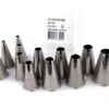 Douille Pâtisserie (x 12) - Inox - Matfer