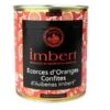 Ecorces D'orange Confites Au Sirop - 480 G - Imbert -Magasin De Cuisine À Domicile ecorce orange confite 1 main 800