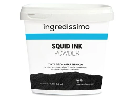 Encre De Seiche En Poudre - 250 G - Ingredissimo -Magasin De Cuisine À Domicile encre seiche poudre 1 main 800