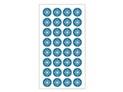Etiquettes Adhésives - Pour Produits Congelés - Motif "Flocon"