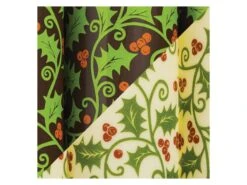 Feuille Transfert Chocolat - Houx - Lot De 10 Feuilles - Décors Et Créations