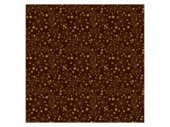 Feuille Transfert Chocolat - Pois Jaunes - Lot De 5 Feuilles - Valrhona