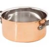 Marmite Basse En Cuivre - Ø 20 Cm - Matfer -Magasin De Cuisine À Domicile marmite cuivre 20 1 main 650