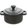 Mini-cocotte En Fonte - Noire - Ø 10 Cm - Le Chasseur -Magasin De Cuisine À Domicile mini cocotte ronde noire 10 1 main 800