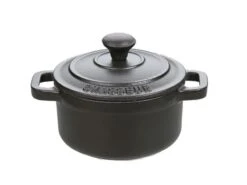 Mini-cocotte En Fonte - Noire - Ø 10 Cm - Le Chasseur