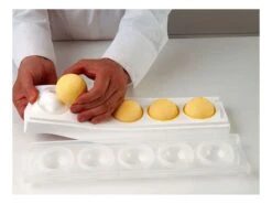 Moule Silicone Professionnel 3D - 5 Sphères - Ø 4,8 Cm - Silikomart -Magasin De Cuisine À Domicile moule 5 spheres 3d 48 silikomart 6 main 650