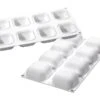 Moule Silicone - 8 Carrés Bombés - 30 X 17,5 Cm - Silikomart -Magasin De Cuisine À Domicile moule carre bombe gem100 silikomart 1 main 800