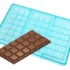 Moule Chocolat - Tablette Carrés Décor