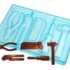 Moule Chocolat - 5 Outils -Magasin De Cuisine À Domicile moule chocolat 5 outils 1 main 800