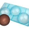 Moule Chocolat - Demi-sphère - Ø 12 Cm (3 Empreintes) -Magasin De Cuisine À Domicile moule chocolat demi sphere 120 1 main 650