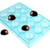 Moule Chocolat - Demi-sphère - Ø 4,1 Cm (15 Empreintes)