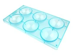 Moule Chocolat - Demi-sphère - Ø 9,2 Cm (6 Empreintes) -Magasin De Cuisine À Domicile moule chocolat demi sphere 9 2 2 main 650