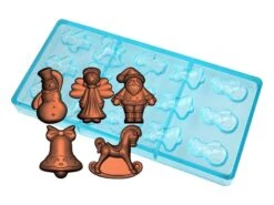 Moule Chocolat - 5 Figurines De Noël