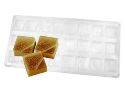 Moule Chocolat - Praline Carrée Cacao
