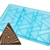 Moule Chocolat - Triangle Spirale