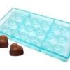 Moule Chocolat - 18 Coeurs -Magasin De Cuisine À Domicile moule coeur chocolat 1 main 800