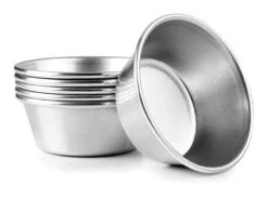 Moule à Pastéis De Nata - Aluminium - 6 Unités - Ibili