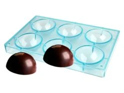 Moule Chocolat - Demi-sphère - Ø 7 Cm (6 Empreintes)