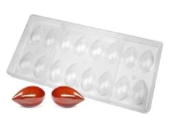 Moule Chocolat - 16 Quenelles