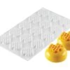 Moule Silicone Nid D'abeille - 15 Empreintes - 30 X 17,5 Cm - Silikomart