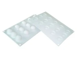 Moule Silicone - 15 Mini Truffes Ø 3,2 Cm - 30 X 17,5 Cm - Silikomart
