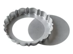 Moule à Tarte Rond - Design - Ø 25 Cm - Decora -Magasin De Cuisine À Domicile moule tarte rond design 25cm 3 main 650