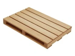 Palette Gourmande En Hêtre - 30 X 20 Cm