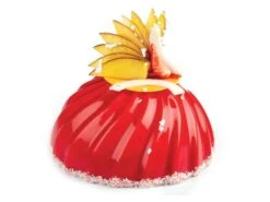 Moule Dôme Relief - Pavocake - Ø 18 X Ht 9 Cm - Pavoni