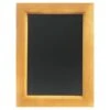 Ardoise Noire Encadrée - 40 X 30 Cm -Magasin De Cuisine À Domicile petite ardoise cadre bois 1 main 800