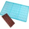 Moule Chocolat - 3 Tablettes Creuses -Magasin De Cuisine À Domicile plaque 3 tablettes chocolat 1 main 800