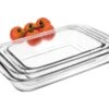 Plat De Cuisson En Verre - (x 3) - Ibili -Magasin De Cuisine À Domicile plat cuisson verre 1 main 800