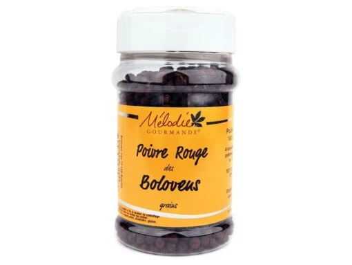 Poivre Rouge Des Bolovens - 160 G - Mélodie Gourmande -Magasin De Cuisine À Domicile poivre rouge des bolovens 1 main 800
