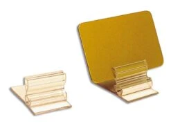 Porte étiquette Translucide (x 10)