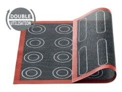 Tapis De Cuisson - Spécial Choux, éclairs Et Pains - 40 X 30 Cm - Silikomart