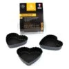 Tartelette Cœur - Exopan® - 12 Pièces - Matfer -Magasin De Cuisine À Domicile tartelette coeur 1 main 800